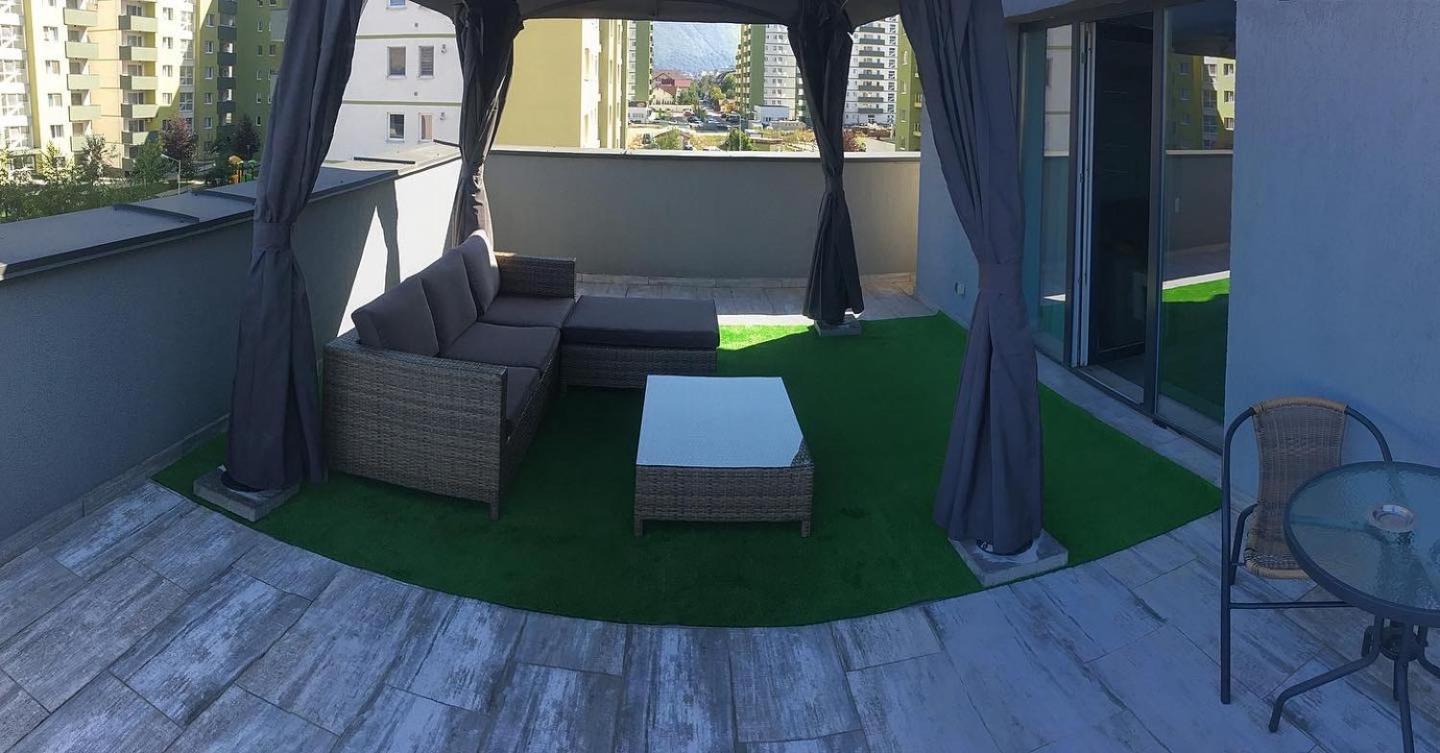 Fantastic Sunset Penthouse Apartment Brasov Luaran gambar